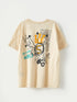 LC Waikiki Crew Neck Printed Short Sleeve Cotton Boy T-shirt
